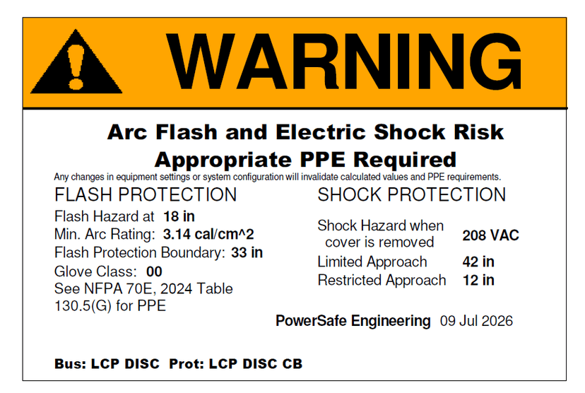 Nationwide Arc Flash Study Provider | PowerSafe Engineering